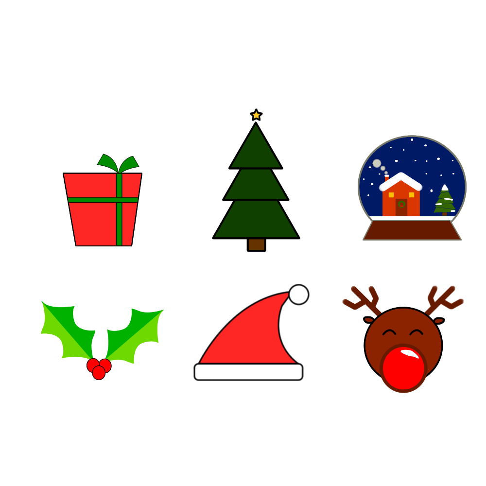 christmas clip art psd - photo #44