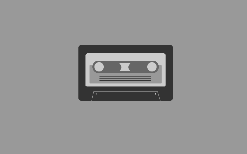 Free Cassette Vector Graphic