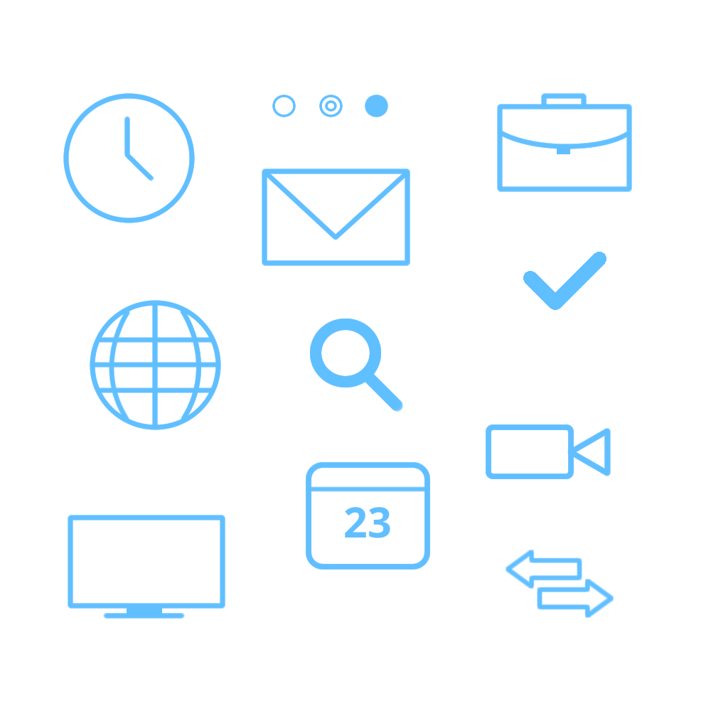 Free Flat Office Icon Pack