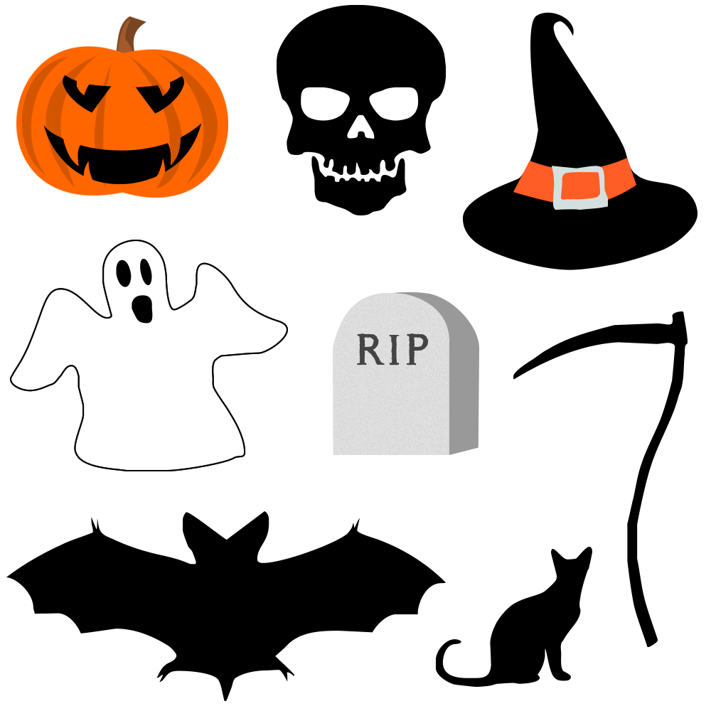 Free Halloween Graphics PSD Download